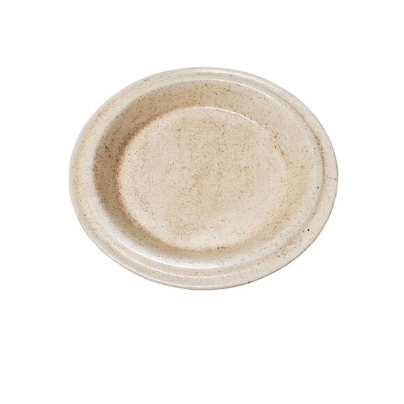 Vintage 10" Wide Ceramic Covered Pie Dish w/ Cherry Shaped Handle / Pie Keeper, - Picture 4 of 6